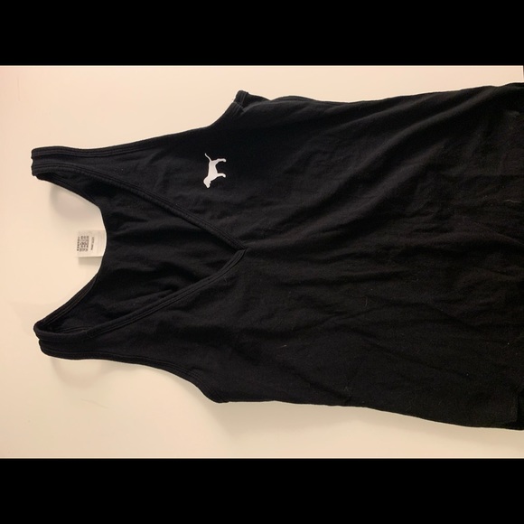 black victoria secret bodysuit size s